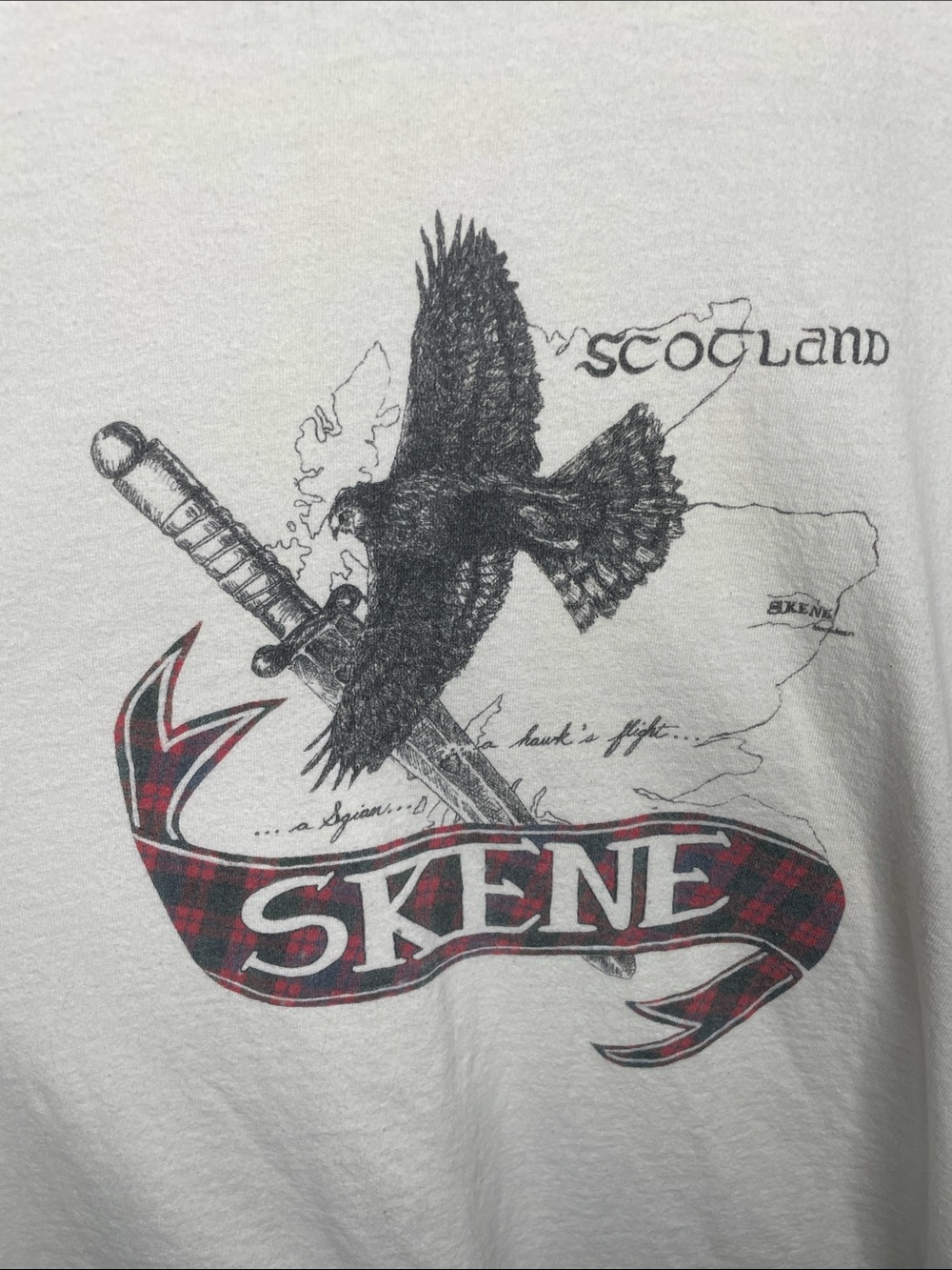 Men’s Scotland Skene short sleeve tee shirt XL